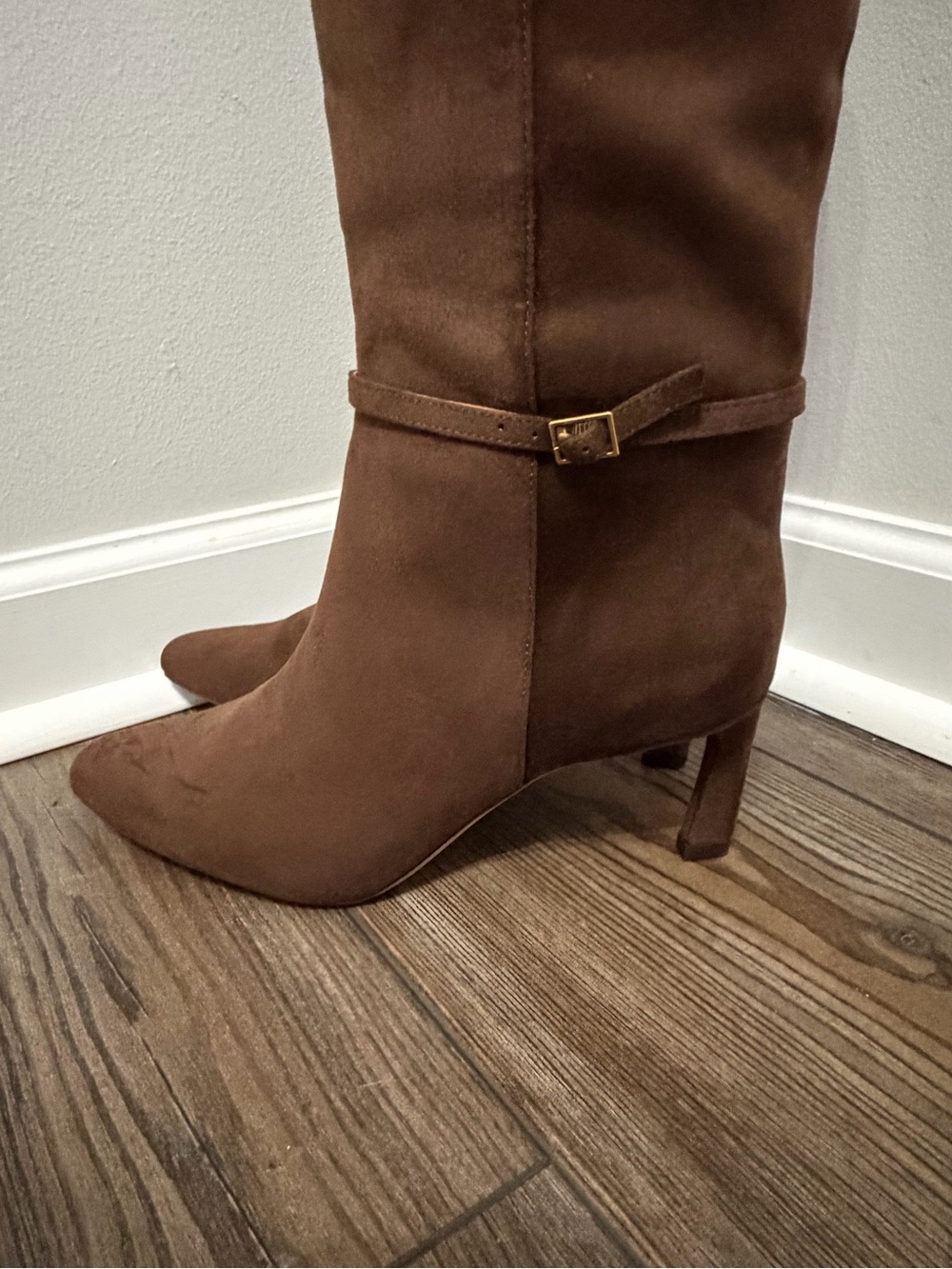 Giani Bernini Brown Suede Over-The-Knee Boots Size 8.5 - Picture 6 of 12